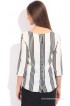 Van Heusen Casual 3/4 Sleeve Striped Women's Top Van Heusen Casual 3/4 Sleeve Striped Women's Top